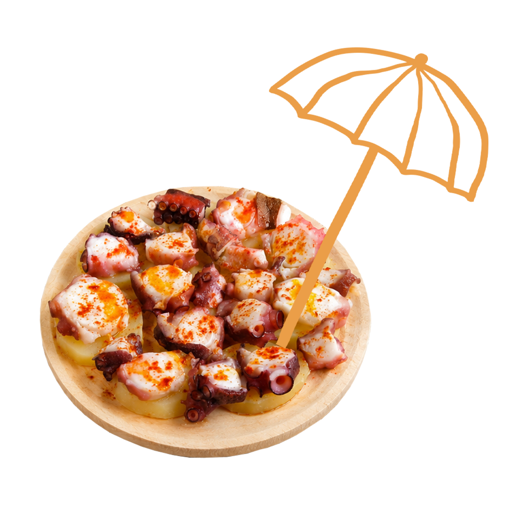 pulpo sombrilla